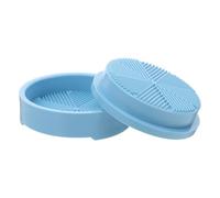 BCOATH Plateau Décortiqueur de Riz en Plastique Blanc, Outil Manuel Rond pour Moulin à Grains de Blé, Facile à Entretenir et Solide, pour Vie Campagnarde Autonome ou Camping en Plein Air