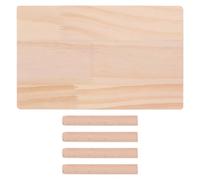 BCOATH Plateforme Bois pour Hamster, Structure Simple à Quatre Pieds, Khaki