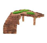 BCOATH Plateforme de Réservoir en Résine pour Tortue Décoration Aquarium, Résistance la Déformation et Amélioration Forme Physique, pour Habitat Aquatique