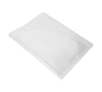 BCOATH Pochette Transparente A5 pour Carnet Protège-Livres Imperméable pour Étudiants Film de Protection pour Cahiers et Journaux Installation Simple Lot de 2 Set de Pièces