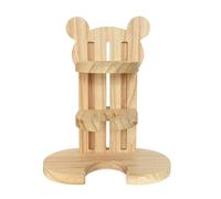 BCOATH Porte-Bouteille Stable et Léger pour Bouteille d'eau en Bois Support Réglable pour Boire de l'eau en Toute Simplicité pour Hamster