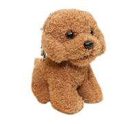 BCOATH Porte-clés Peluche Chien Résistant Décoratif Accessoire Sac Pendentif Mignon pour Clés Cadeau Anniversaire Et Fête