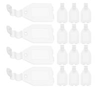 BCOATH Porte-Étiquette De Prix Clip Pour La Vente Détail 20pcs En Pp Avec Excellente Visibilité Pour Supermarchés Et Centres Commerciaux 5.30X2.80X1.00Cm