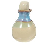 BCOATH Pot en Porcelaine Blanc Couleur Aléatoire pour Huiles Essentielles Distributeur, Design Élégant en Céramique, pour Salon de et Spa