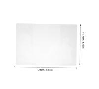 BCOATH Protection Transparente pour Cahier et Agenda Housse Anti-rayures Facile à Installer Protège Carnet Manuel et Planner Adaptée Maison Bureau et École