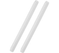 BCOATH Rail Tiroir Coulissant en Plastique Blanc 235mm Glissière Tiroir Bac Facile à Installer pour Clavier et Armoire Commode Robuste et Lisse
