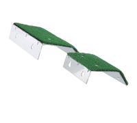 BCOATH Rampe D'évacuation pour Petits Animaux de Piscine 2pcs en Plastique Vert avec Ventouses, Design Incliné Humanitaire pour Sauvetage d'urgence en Extérieur