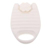 BCOATH réchauffeur de main portable bouillotte chauffe pied tapis chauffant coussin de chauffage portable couvre-bouteilles de voyage chaud PE White