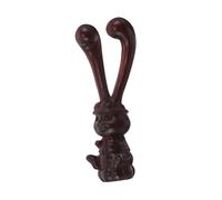 BCOATH Rosewood Nose Massaging Stick Handheld Wooden Acupoint Face Massager Tool With Rabbit Shape For Jawline Sculpting And Eye Relaxation