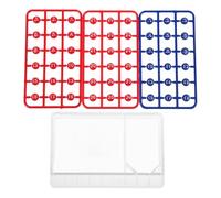 BCOATH Sélecteur de Numéros Loto Portable avec Boules Colorées Machine à Tirage Manual pour Joueurs Prédictions Gagnantes Double Color et Super Lotto Jeu de Bureau Drôle et Compact