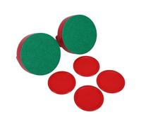 BCOATH Set Accessoires Air Hockey Poussoirs et Palets Mini Jeu Table Hockey Kit Remplacement et Sécurisé pour Joueurs de Niveaux Variés