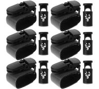 BCOATH Set de 6 Pinces en Plastique et Métal pour Drapeaux de Jardin, Clips Anti-Vent Légers et Faciles à Utiliser, Accessoires Résistants pour Jardin