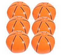 BCOATH Set de Ballons Gonflables PVC pour Piscine et Plage Ballons de Football et Basket Drôles Jouets Été Légers et Réutilisables avec Pompe Manuelle Jeux Extérieur