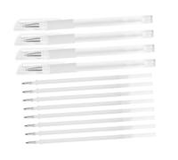 BCOATH Stylo Marqueur Sourcils Blanc Imperméable pour Usage Cosmétique et Positionnement Précis des Sourcils