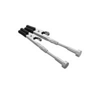 BCOATH Support de circuit imprimé magnétique 2pcs en acier noir avec bras flexible pour soudage et réparation de cartes électroniques