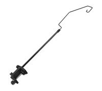 BCOATH Support de cordon de fer à repasser bras de guidage anti-accrochage à pince support de câble universel fixation par clip pour tables à repasser et fers à vapeur, noir, fer,