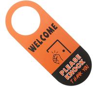 BCOATH Support de poignée de porte double face en PVC, panneau de porte, indicateur de présence ou d’absence, pour bureau et hôtel