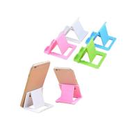 BCOATH Support de Téléphone Réglable Pliable en Abs Architecture Stable pour Smartphone et Tablette, pour Bureau et Domicile Couleur Aléatoire