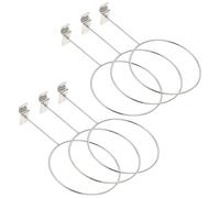 BCOATH Support Mural pour Ballon de Basket 6 Pièces en Métal Robuste Panneaux Rainurés 4 MM Organisateur Compact pour Rangement de Ballons de Basket Football et Volley-Ball pour