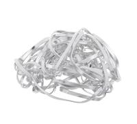 BCOATH Support pour Compositions de Fleurs en Alliage D'aluminium Argenté, Fixateur de Fleurs Déformable Surface Lisse, pour Arrangement de Fleurs en Vase