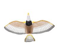 BCOATH Suspendu D’Aigle Électrique Ailes Battantes Musical Lumineux pour Garçon et Filles Modèle Suspendu Extérieur sans Batterie ni Canne Divertissement Interactif et Éducatif