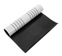 BCOATH Tableau Magnétique Pédagogique de Portée Musicale Effaçable à Sec Format Petit Caoutchouc Solide Blanc Tableau Blanc pour Réfrigérateur Outils Pédagogiques Musicaux Portables