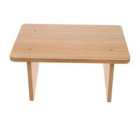 BCOATH Tabouret Bois Multifonction Marche-pied Antidérapant Compact pour Bureau Chambre Jardin et Salle de Bain Confortable pour Adultes Escabeau Pratique