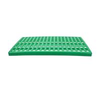 BCOATH Tapis de Drainage Assure Sécurité pour Cage à Lapin en Plastique Noir Trous Circulaires de 1,6cm et Protège Pattes des Lapins en Élevage