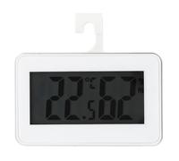 BCOATH Thermomètre Hygromètre Magnétique Blanc en Abs pour Réfrigérateur et Congélateur, Mesure Précise Température L'humidité, pour Stockage Froid
