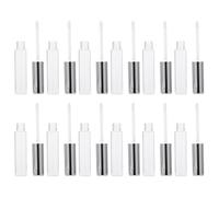 BCOATH Tube de Gloss à Lèvres Vide 10ml Bouchon Électrolytique Rond, Contenant Pratique pour Cosmétiques, pour Voyage et Usage Quotidien