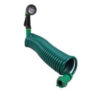 BCOATH Tuyau Arrosage Rétractable avec de Lavage Voiture Flexible EVA Emmêlement pour Jardin et Nettoyage Extérieur