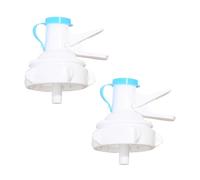 BCOATH Valve de distribution de bouteille lot de 2 en plastique avec bouchon anti-poussière, accessoires pour bouteilles, usage bureau et pique-, sans fuite