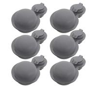 BCOATH Valve Gonflable pour Oreiller de Voyage U en TPU, Kit de Remplacement 6 Pièces Bouchon et Vanne d'air à Pression, Accessoire pour Coussin Gonflable de Loisirs en Plein Air