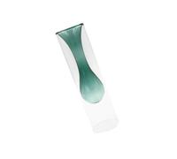 BCOATH Vase Verre Borosilicaté Transparent pour Fleurs et Plantes Décoration de Table Élégante Couleur Vert Lac