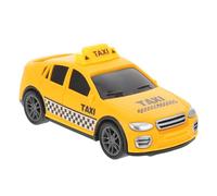 BCOATH Voiture à Inertie Petite sans Batterie pour Tout-Petits Modèle Taxi Jaune Facile à Prendre Main Stimule Motricité et Cognition Calme et Portable pour Garçon Fille