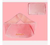 BcofoA Ceinture Chaude, bouillotte Rechargeable, Housse en Peluche de Haute qualité pour soulager la Douleur, Amovible et Lavable, Double Mains. (Color : Pink, Size : Belt)