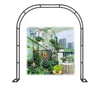 Bcojnlue Extérieur Arche De Jardin en Métal Résistant Aux Intempéries pour Le Soutien des Vignes, Décoration De Jardin, Plantes Grimpantes(W350xH220cm)