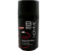 BcomBio Natural Homme Déodorant 48h Peaux Sensibles 50ml
