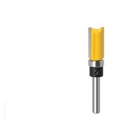 1 / 4pcs 6mm / 6.35mm Shank Flush Garniture Routeur Bit Lame Modèle Modèle Bit Roulement 1/2quot;Fraise droite for le travail du bois Dia 12,7 mm (Size : 4Pcs 6mm Shank)