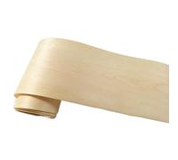 BCOMFY 1 Rouleau placage d'érable Naturel 0.25mm * 16-18cm Haut-Parleur Bois Massif décoration Haut de Gamme Acajou Porte Meubles rénové placage