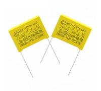 BCOMFY 10 pièces X2 condensateur de sécurité 15mm 275VAC 275V 0.022UF 0.047UF 0.1UF 0.15UF 0.22UF 0.33UF 0.47UF 0.68UF 1UF Film polypropylène(0.022UF 10mm)