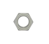 BCOMFY 1pc 1/2" 3/4" 1" 1-1/4" 1-1/2" 2" BSP Filetage Femelle Écrou de Blocage Hexagonal Raccord de Tuyau Écrous hexagonaux en Acier Inoxydable 304 Raccord de Tuyau(2")