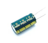 BCOMFY Condensateur en aluminium haute fréquence et faible ESR, 50V 63V, 100UF, 220UF, 330UF, 470UF, 680UF, 1000UF, 1500UF, 2200UF, 3300UF(63V220UF 10PCS)