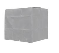 BCOMFY Couvercle de réservoir étanche for jardin extérieur, 1000 litres, IBC, conteneur d'eau de pluie, baril de tonne, feuille de protection solaire, anti-poussière, 1 pièce(Silver)
