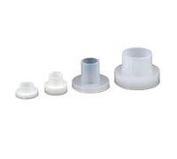 BCOMFY Joint de Transistor en Nylon à vis M3M4 M5M6 M8 M10, rondelle en plastique de Type T, entretoise d'isolation, protecteur de filetage de vis, 100 à 5 pièces(TW1214-M12 10PCS)