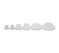 BCOMFY Joint de Transistor en Nylon, type T, rondelle d'isolation en plastique, entretoise de marche, tampons en Silicone Triode M3 M4 M5 M6- M14, 500/200/50 pièces, A-220(WHITE,TW-6(500pcs))