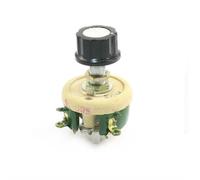 BCOMFY Potentiomètre en céramique bobiné, résistance rhéostat réglable 25W 1R/2R/5R/10R/20R/30R/50R/100R/150R/200R/300R/500R/1KR/2KR (Size : 300r)
