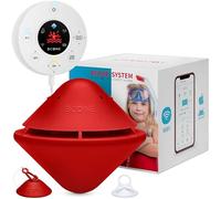Système d'alarme de piscine BCONE® par Lifebuoy® | Certifié ASTM F2208 | Alarmes de sécurité de piscine bruyantes sur les unités de maison et de piscine | Se connecte à Alexa | Alarmes de piscine pour