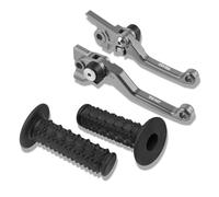 BCOTNHZT Leviers De Frein Et D'embrayage Pour Moto Dirt Bike, Barre Poignée En Caoutchouc 7/8 Pouces, Pour 350XCF 2007 2008 2009 2010 2011 2012 2013(J)