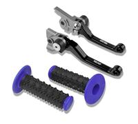 BCOTNHZT Leviers De Frein Et D'embrayage Pour Moto Dirt Bike, Barre Poignée En Caoutchouc 7/8 Pouces, Pour 350XCF 2007 2008 2009 2010 2011 2012 2013(D)